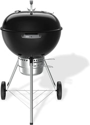 Barbacoa de carbón 57 cm Original Kettle Premium con soporte y ruedas, 2342 cm² de superficie de cocción, termómetro en la tapa