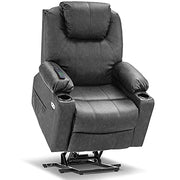 Sillón reclinable eléctrico Mcombo con masaje y carga USB