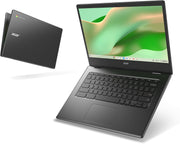 ACER Chromebook 314 CBOA314-1H-C8XY, Portátil 14'' Full HD (Intel Celeron N4500, RAM 4GB, 128GB eMMC, Intel UHD Graphics, Chrome OS), Portátil negro, Teclado AZERTY