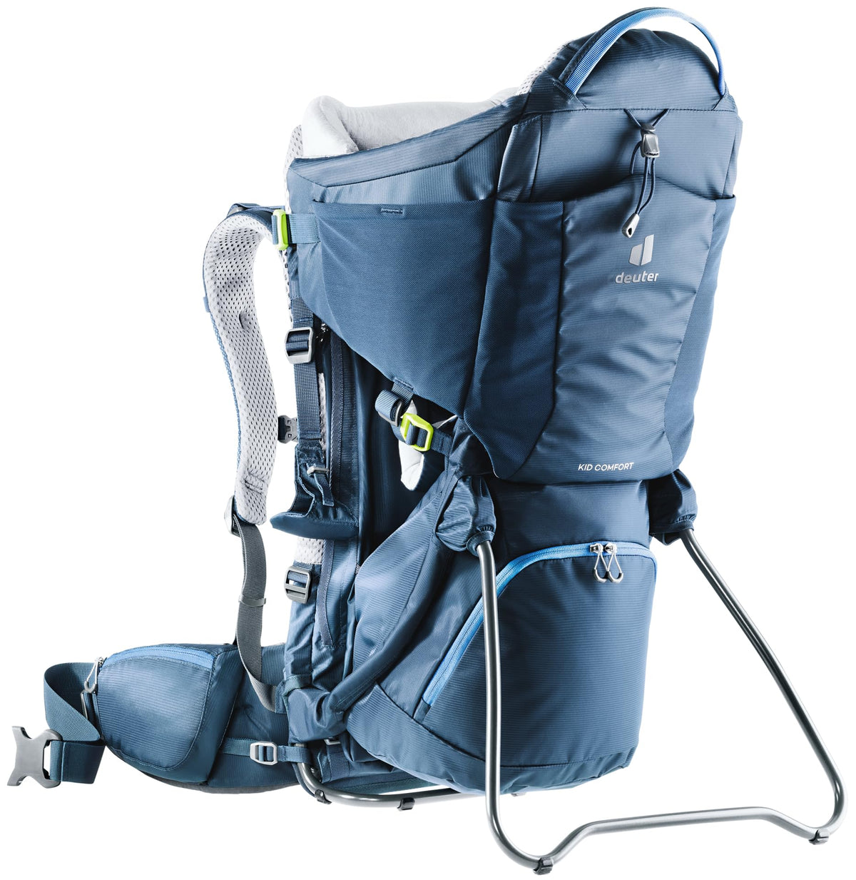Mochila portabebés Deuter Kid Comfort para bebés y niños pequeños, ergonómica y transpirable, con respaldo ajustable