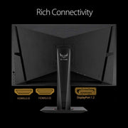 ASUS TUF Gaming VG27AQZ - Monitor para juegos eSports de 27" WQHD - Panel IPS - 16:9 - 165 Hz - 1 ms - 2560x1440 - DisplayPort y 2x HDMI - Altavoces - HDR 10 - 99% sRGB - Nvidia G-Sync - ELMB Sync