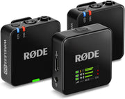 Micrófono inalámbrico Wireless GO de 3.ª generación con grabación en coma flotante de 32 bits, transmisión de 2,4 GHz, conexión USB-C y accesorios de centro de carga