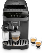 Cafetera superautomática De'Longhi Magnifica Evo ECAM 292.81.B con sistema de leche LatteCrema, 7 botones de selección directa para capuchino, espresso y otras especialidades de café, función de 2 tazas, negra