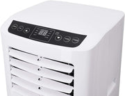 Aire acondicionado portátil Adler AD 7909, 3 modos de funcionamiento, 2 velocidades de ventilador, deshumidificador, mando a distancia, temporizador, climatizador portátil para estancias de hasta 20 m², 7.000 BTU/h, clase energética A, 792 W, blanco