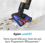 Dyson WashG1 Limpiador de suelos duros – Limpieza en húmedo potente (Negro/Azul)