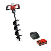 Barrenadora a batería Einhell GP-EA 18/150 Li BL Power X-Change 18V sin escobillas, 150 mm, 80 cm de profundidad de perforación, batería de 4,0 Ah y cargador