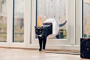 Sure PetCare | Gatera con microchip conectada SureFlap con Hub, tecnología DualScan, compatible con placa de identificación por radiofrecuencia y microchip, control por aplicación
