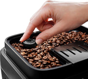 Cafetera superautomática De'Longhi Magnifica Evo ECAM 292.81.B con sistema de leche LatteCrema, 7 botones de selección directa para capuchino, espresso y otras especialidades de café, función de 2 tazas, negra