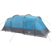 Tienda de campaña túnel para 4 personas impermeable azul 2025 V6491
