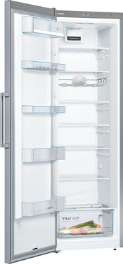 Bosch KSV36VLDP, Serie 4, Frigorífico de 1 puerta, Libre instalación, 186 x 60 cm, 346 L, Inox