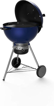 Barbacoa de carbón Weber Master-Touch 14516001, azul océano profundo