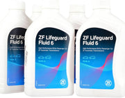 ZF 1068.298.062 Kit de filtros hidráulicos para transmisión automática BMW con ATF LifeguardFluid 6 + juntas (kit de cambio de aceite, 6 piezas)