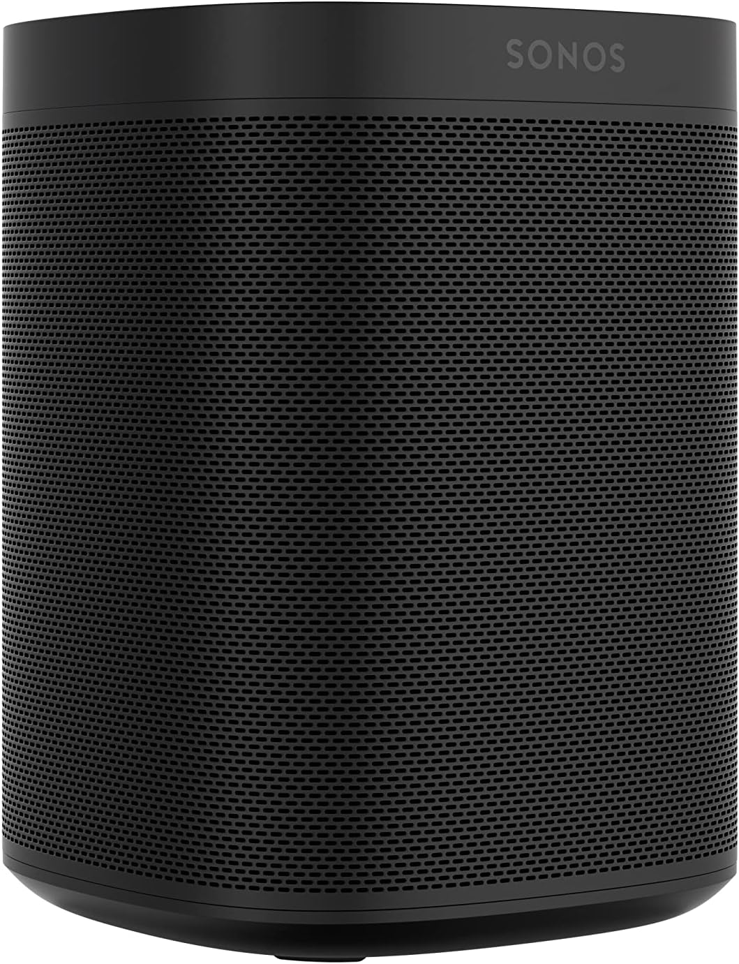Altavoz inteligente Sonos One, negro – Altavoz Wi-Fi inteligente con control por voz Alexa, Google Assistant y AirPlay – Altavoz multiroom para streaming de música ilimitado