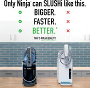 Máquina para granizados y bebidas congeladas Ninja SLUSHi con tecnología RapidChill | Recipiente de llenado fácil de 88 oz | 5 programas preestablecidos | Prepara margaritas, frappés y más | Con piezas aptas para lavavajillas | Negro | FS301