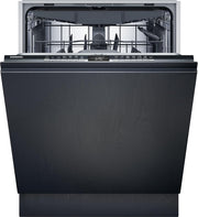 Siemens SN43ES14VE, iQ300 Smarter Geschirrspüler, Unterbau-Spülmaschine mit Besteckschublade, 60 cm, automatische Türöffnung dank autoOpen dry, besonders leise mit iQdrive-Motor, aquaStop, Edelstahl