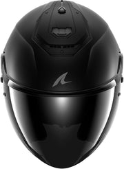 SHARK, Casco de moto tipo jet RS Jet Carbon Dark Shadow Mat Carbon DMA, M