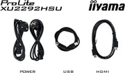 iiyama XU2292HSU-B6-54,6 cm, IPS, 1920 x 1080/100 Hz, 1H1DP
