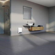 Calefactor rápido STIEBEL ELTRON CK 20 Trend LCD para aprox. 25 m², certificado TV, fabricado en Alemania, pantalla LCD, temporizador semanal, termoventilador cerámico de bajo consumo, baño, 2 kW, 236653
