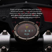 Navegador para moto Beeline Moto II, navegación global, interfaz de minimapa, 14h de batería, IP67, USB C, soporte de correa