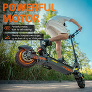 Patinete eléctrico Kukirin G2, 55 km de autonomía, patinete eléctrico de 10"