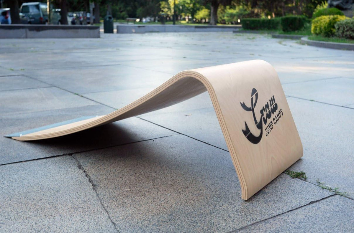 Graw Jump Ramps G35 PRO - Rampa de salto profesional para skateboard, patinete, patines, RC y otros...