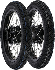 Set: 2 ruedas completas llanta de aluminio 1,6x16", buje - anodizado negro + acero inoxidable
