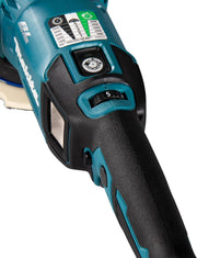 Pulidora excéntrica Makita DPO600TKX1, 1 batería más cargador en maletín de transporte, azul, 18 V / 5,0 Ah
