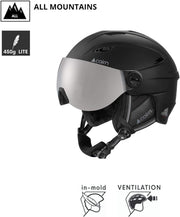 CAIRN - Casco con visera Electron Visor Mat White