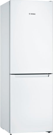 Frigorífico combi Bosch KGN36NWEA Serie 2, 186 x 60 cm, 215 L de refrigeración y 87 L de congelación, NoFrost: nunca más tendrá que descongelar, iluminación LED para una distribución uniforme de la luz