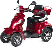 VELECO Scooter eléctrico para personas mayores de 4 ruedas 1000W FASTER