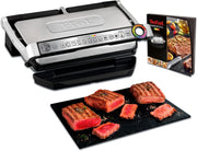 Tefal Optigrill+ XL, parrilla inteligente, 9 programas, modo manual, XL para hasta 8 personas, GC722D16