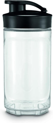 Batidora de vaso Bosch VitaBoost MMBH6P6BDE, cuchilla de acero inoxidable de 6 hojas, jarra de Tritán de 2,5 l, empujador, 6 programas automáticos, libro de recetas, sin BPA, fácil limpieza, 45.000 rpm, 1600 W, negro