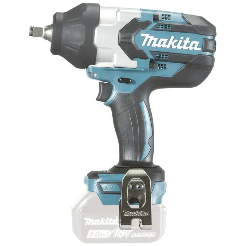 Atornillador de impacto a batería Makita 18V, motor sin escobillas, par máximo 1000 Nm, DTW1002Z, sin batería ni cargador