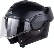 HJC, Casco de moto modular i100 UNI Semi Mate Negro, L
