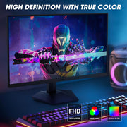 Monitor Gaming KOORUI de 27 pulgadas, 240Hz, FHD, 1ms, Adaptive Sync (1920 x 1080p, DCI-P3 90%, SRGB 100%, HDMI, DisplayPort, VESA 75x75)