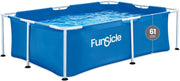 Piscina rectangular con estructura tubular FUNSICLE 2,13 m x 1,52 m x 0,61 m