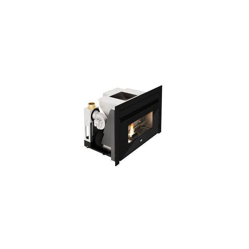 Insert de chimenea de pellets Eva Calor Nico 13kw con doble canalización