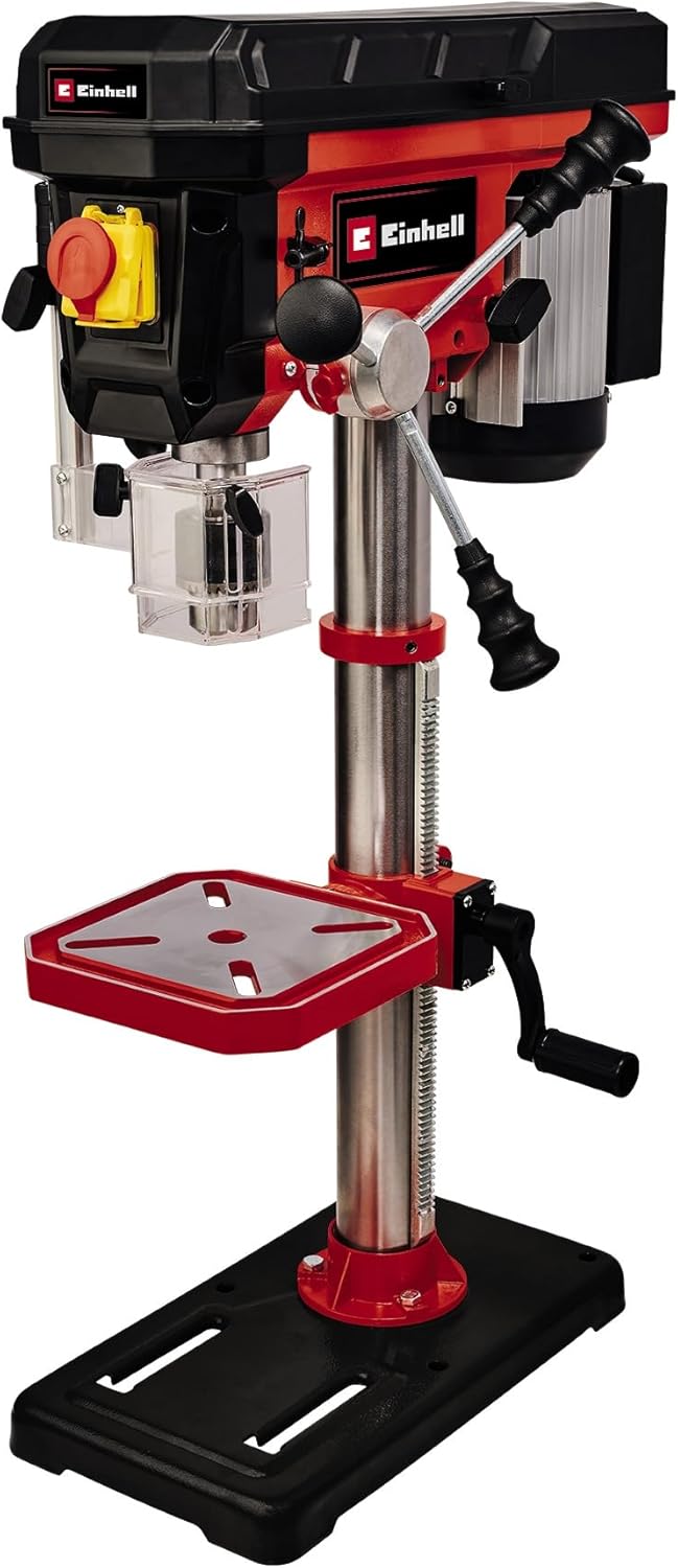 Taladro de columna Einhell TC-BD 630/1 630 W, profundidad de perforación máx. 60 mm, tope de profundidad ajustable, diámetro de broca máx. 16 mm