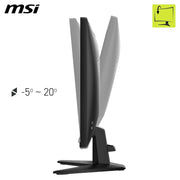 Monitor Gaming MSI MAG 275QF 27" WQHD - Panel Rapid IPS 2560 x 1440, 180 Hz / 0,5 ms (GtG, mín.), gama de colores sRGB 101%, AMD FreeSync, HDR Ready - DisplayPort 1.4, HDMI 2.0b (WQHD 144Hz)