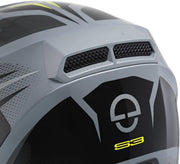 Casco Schuberth S3 Apex, Gris/Amarillo, XL (61)