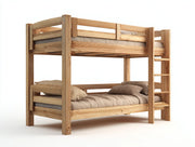 Litera de madera maciza-210x99x174 cm-Natural-Estilo rústico