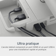 Monitor Dell 34 USB-C - S3425DW, WQHD (3440x1440), Curvo 21:9, 120Hz, VA, 1ms, AMD FreeSync Premium, HDR10, Ajustable en altura, Altavoces integrados, 2 USB-C, 2 HDMI, 2 USB, Garantía de 3 años