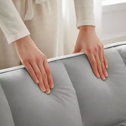 Sillón sofá convertible 3 en 1, sofá cama individual con respaldo ajustable, soporte para teléfono, USB y tipo C - ModernLuxe