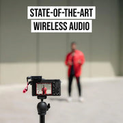 Micrófono inalámbrico Wireless GO de 3.ª generación con grabación en coma flotante de 32 bits, transmisión de 2,4 GHz, conexión USB-C y accesorios de centro de carga