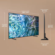 Samsung TV QLED 4K 2024 50Q60D Smart TV de 50" con más de mil millones de colores, colores certificados, el mejor Smart TV y controla tu hogar con SmartThings