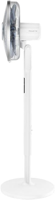 Ventilador de pie Rowenta VU5870 Turbo Silence Extreme+ | Mando a distancia | 5 velocidades | Desconexión automática | Temporizador | Oscilación automática | Altura regulable, blanco
