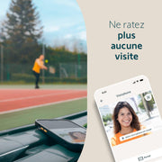 somfy 1871229 – Videoportero V350 Connect | Interfono conectado | Pantalla de 7 pulgadas | Visión nocturna | Gestión de visitas a distancia mediante la aplicación Protect | Control de hasta 5 equipos motorizados RTS