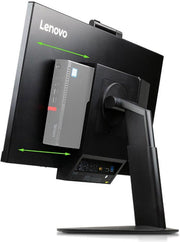 Lenovo ThinkCentre Tiny-in-One 24 Gen3, pantalla 24" Full HD, procesador Intel Core i5-8400T, 8 GB de RAM, SSD de 256 GB, Win 11 Pro (reacondicionado)