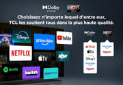 TCL 65PF650 65 pulgadas 4K Ultra HD, TV HDR, Smart LED Fire TV (Dolby Vision, Dolby Atmos, DTS, HDR 10, Airplay2, Miracast)