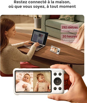 Monitor de bebé WiFi Momcozy